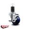 Service Caster 3'' Solid Poly Swivel 1-5/8'' Expanding Stem Caster with Brake SCC-EX20S314-SPUS-TLB-158 - alternate 2